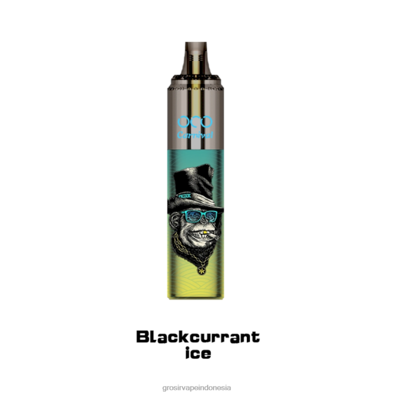 Grosir Vape Sidoarjo 228H8348 LAVIE OCO karnaval 10.000 isapan es kismis hitam