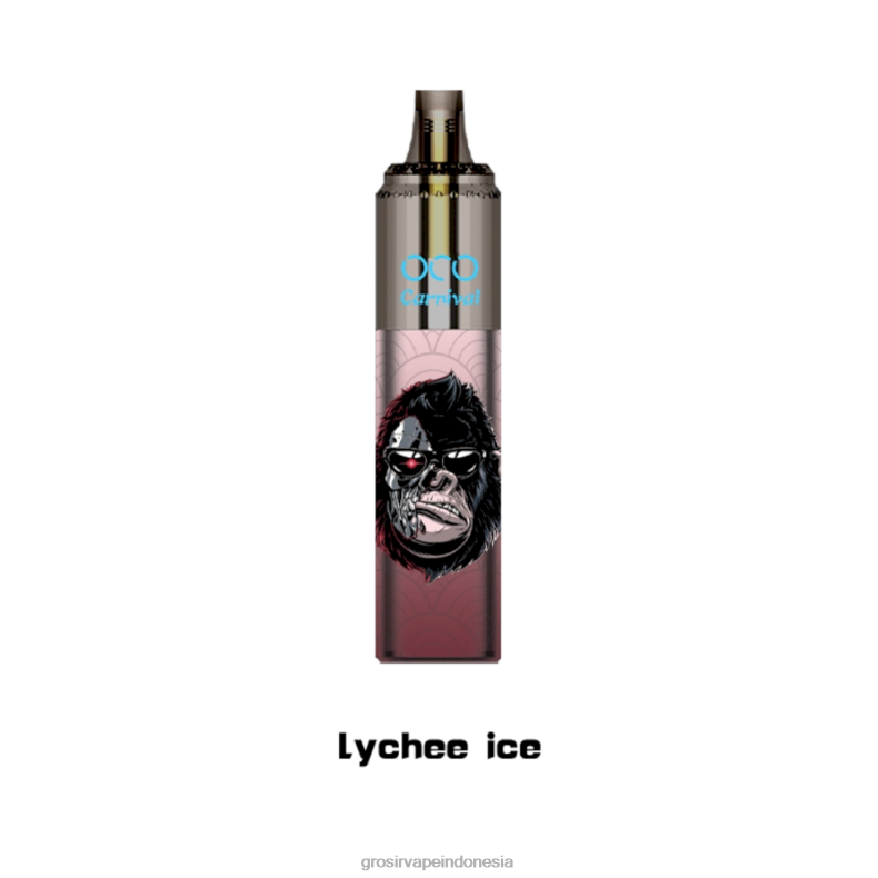 Grosir Vape Termurah 228H8352 LAVIE OCO karnaval 10.000 isapan es leci
