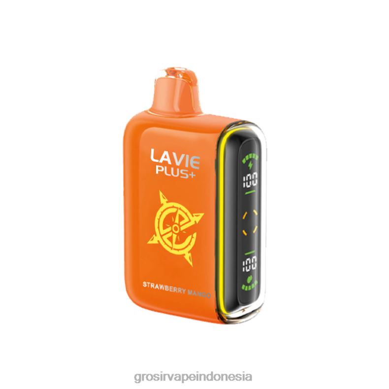 Grosir Liquid Vape 228H897 LAVIE PLUS 15.000 isapan mangga stroberi