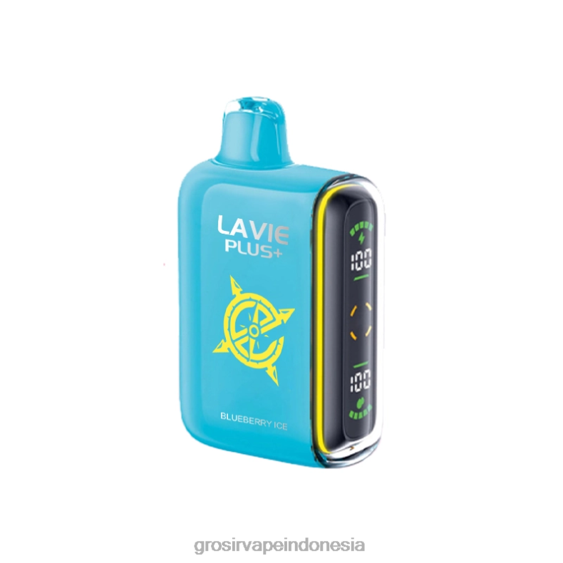 Grosir Vape Indonesia 228H8101 LAVIE PLUS 15.000 isapan es blueberry