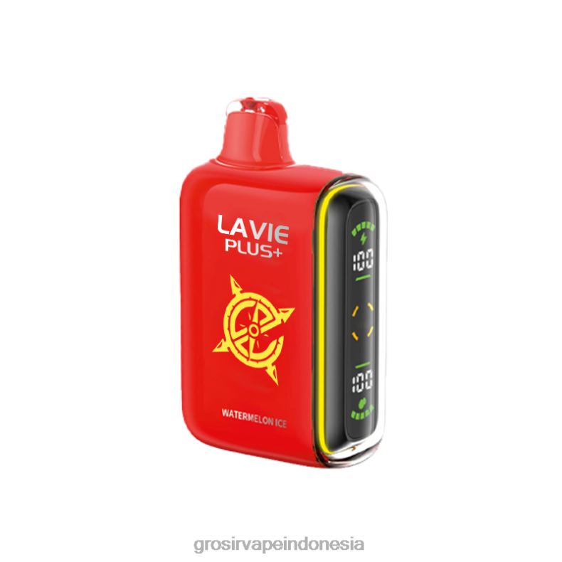 Grosir Vape Medan 228H894 LAVIE PLUS 15.000 isapan es semangka