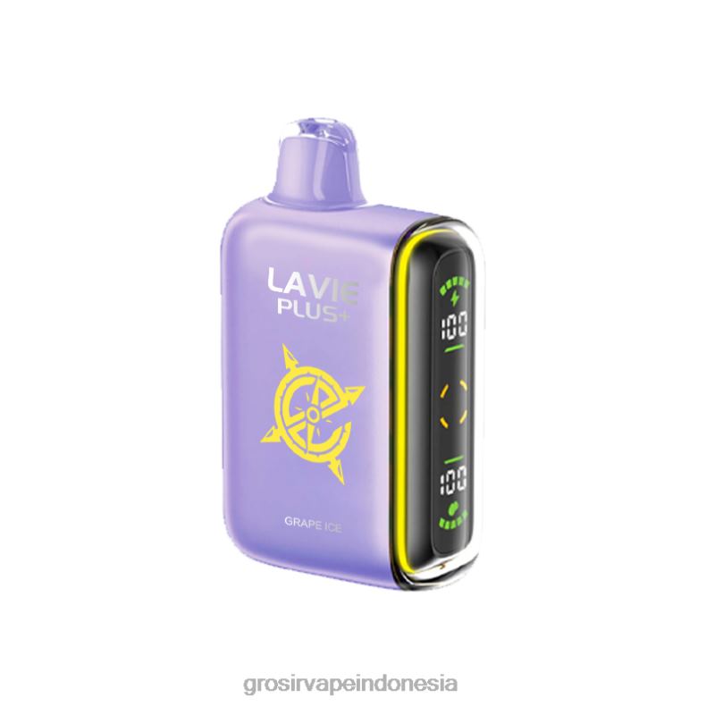 Grosir Vape Store 228H8103 LAVIE PLUS 15.000 isapan es anggur