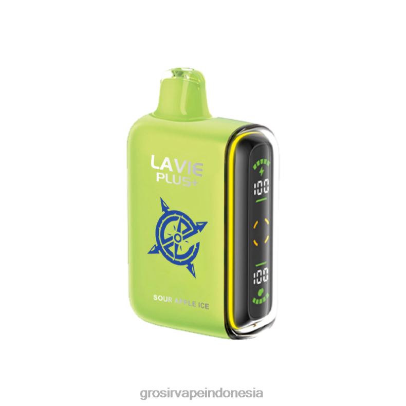 Vape Indonesia Online 228H8100 LAVIE PLUS 15.000 isapan es apel asam