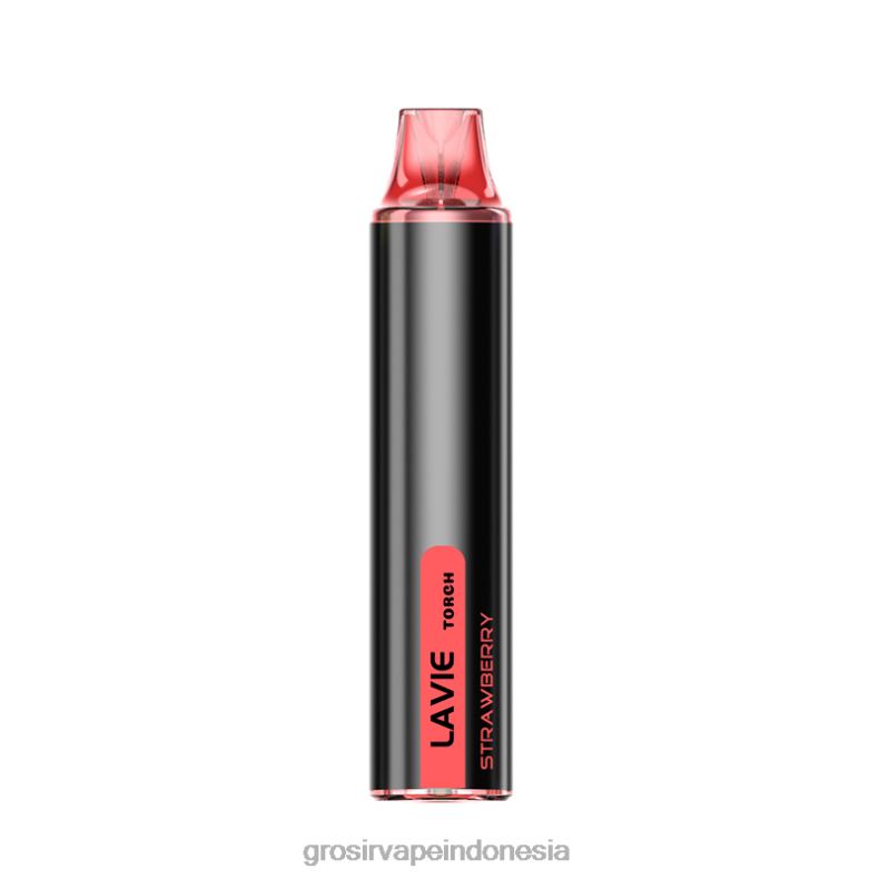 Grosir Liquid Vape 228H8137 LAVIE Torch 6000 isapan stroberi