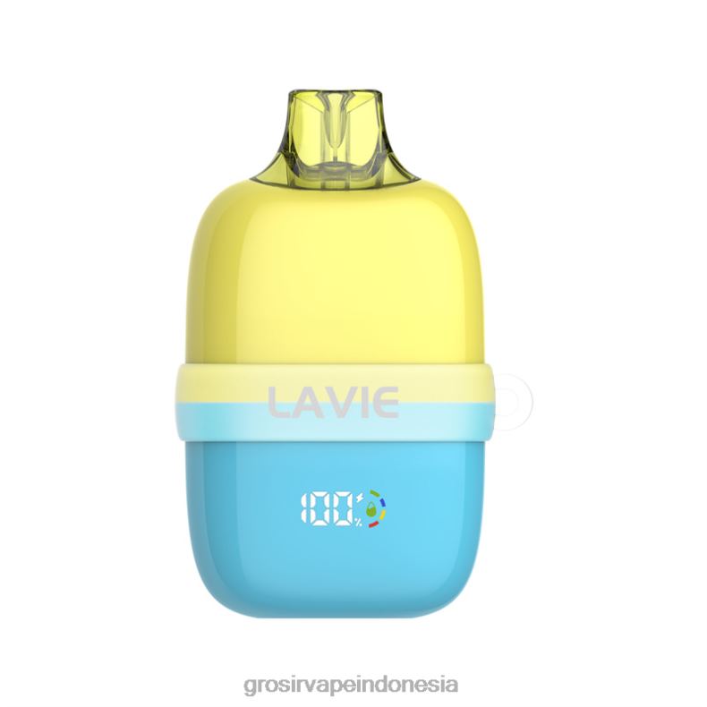 Vape Indonesia Bandung 228H889 LAVIE INSIDER 12000 isapan es lemon-cola