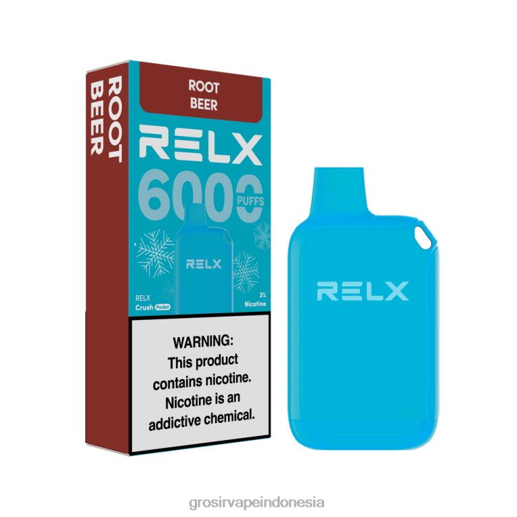 Vape Indonesia Online F6DFT20 RELX Crush Pocket 6000 es bir akar