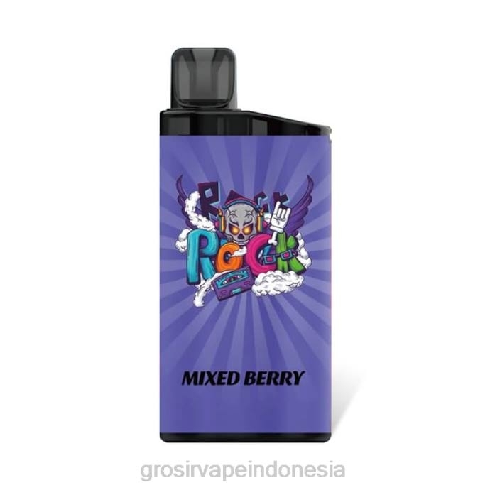 grosir vape medan | 0LVV94 buah beri campur IGET BAR 3500 5% nikotin