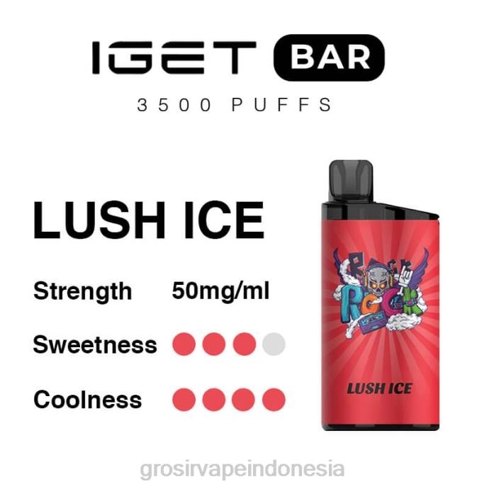 grosir vape store | 0LVV93 es yang subur IGET BAR 3500 5% nikotin