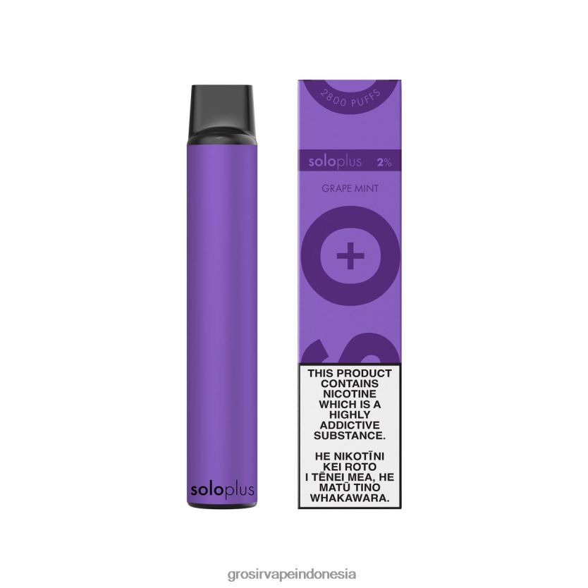 Grosir Liquid Vape 868FZ027 Solo Plus vape sekali pakai anggur mint