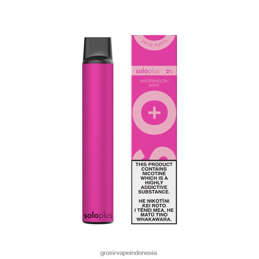 Grosir Vape Sidoarjo 868FZ028 Solo Plus vape sekali pakai semangka mint