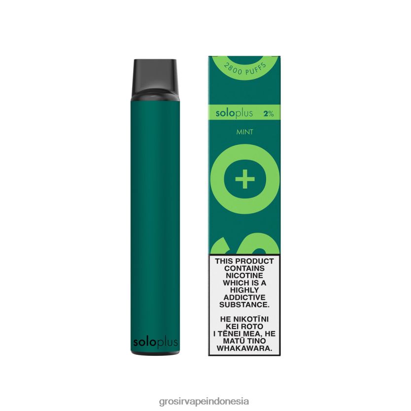 Grosir Vape Store 868FZ033 Solo Plus vape sekali pakai daun mint