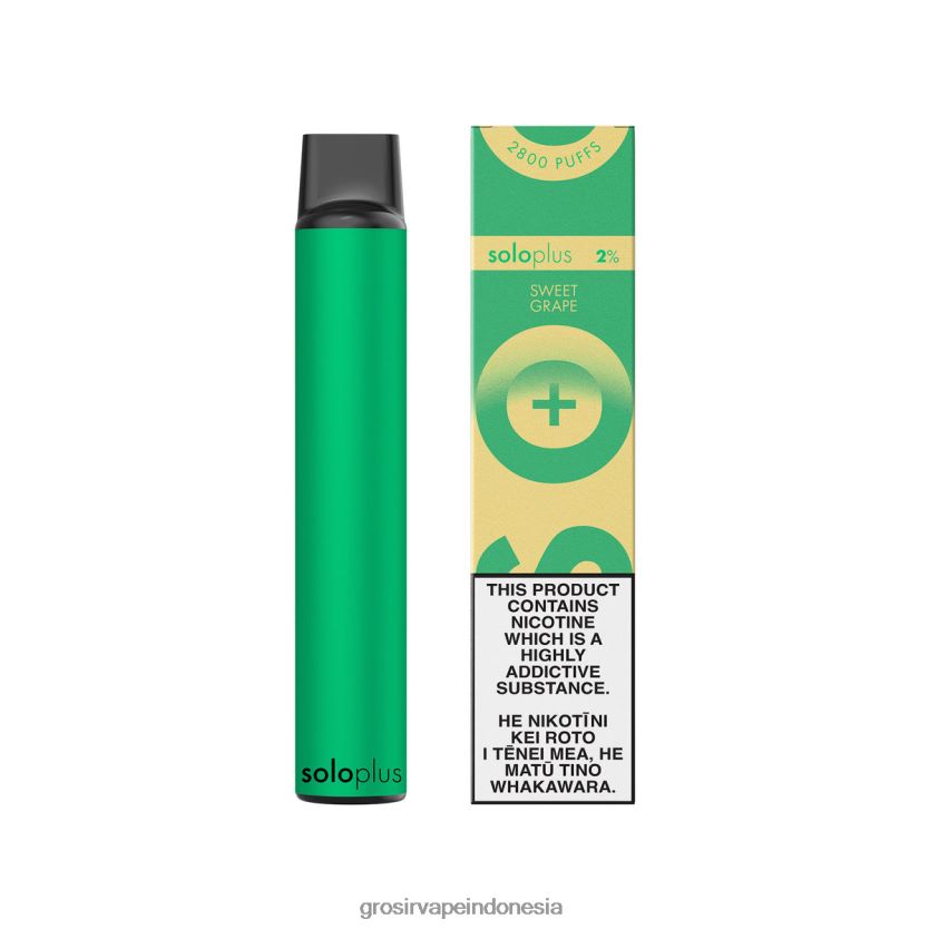 Vape Indonesia Online 868FZ040 Solo Plus koleksi surga vape sekali pakai anggur manis