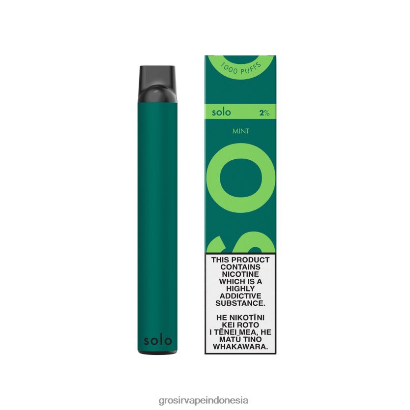 Grosir Vape Indonesia 868FZ01 Solo vape sekali pakai daun mint