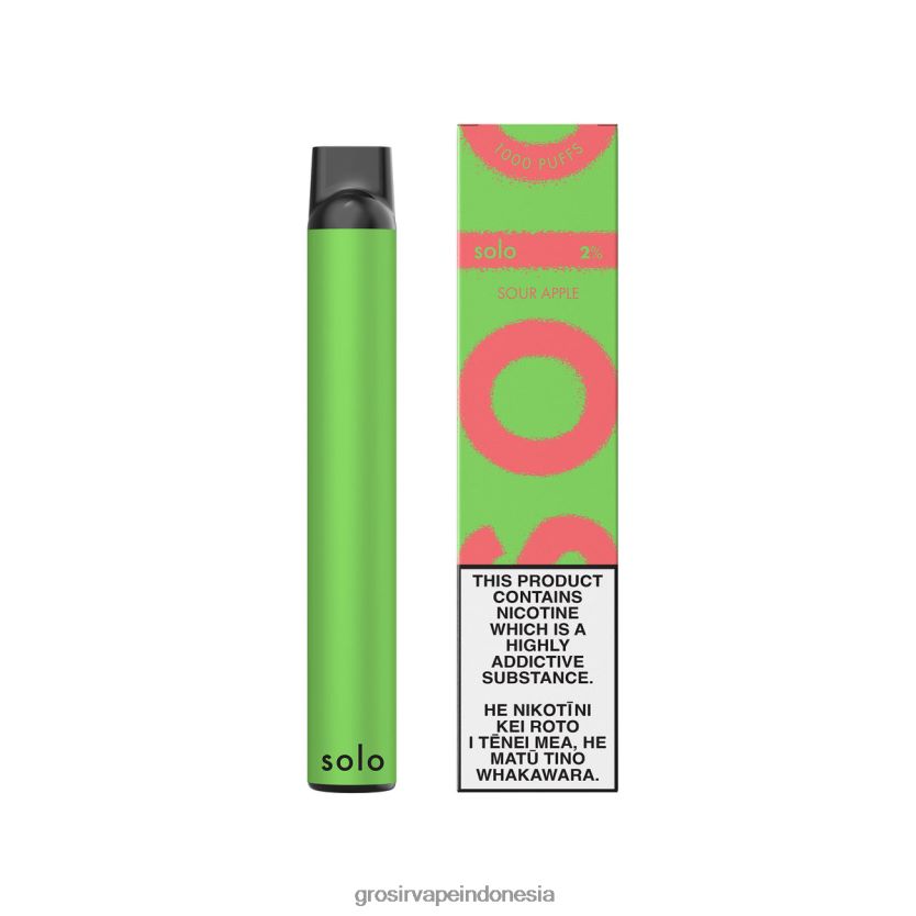 Grosir Vape Jakarta 868FZ05 Solo vape sekali pakai apel asam