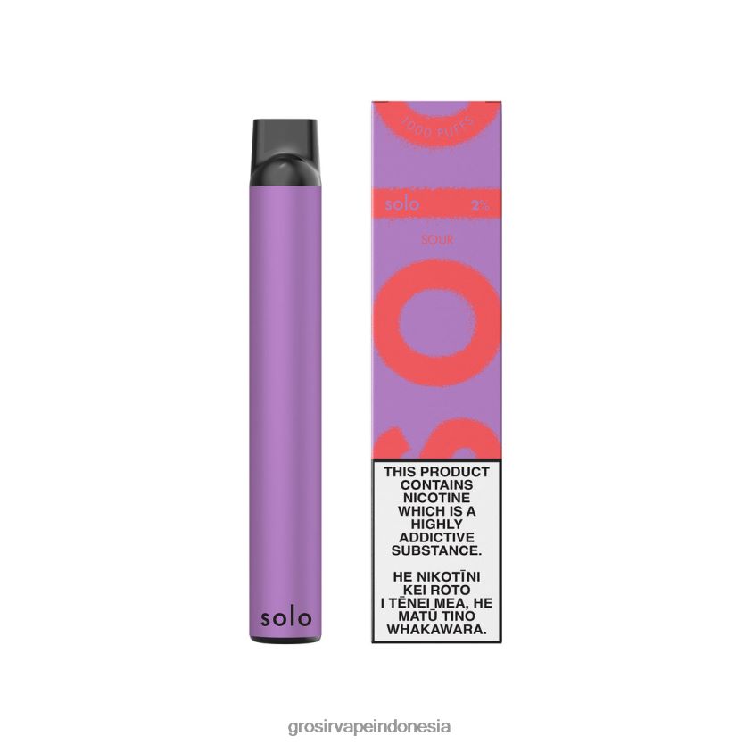 Grosir Vape Store 868FZ03 Solo vape sekali pakai kecut