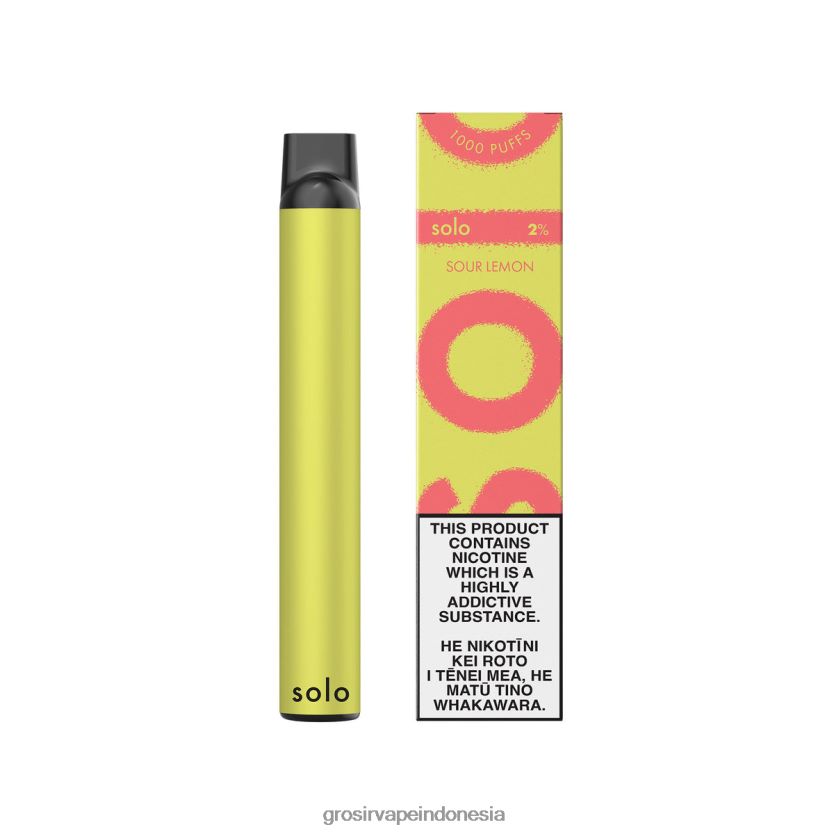 Grosir Vape Termurah 868FZ012 Solo vape sekali pakai lemon asam