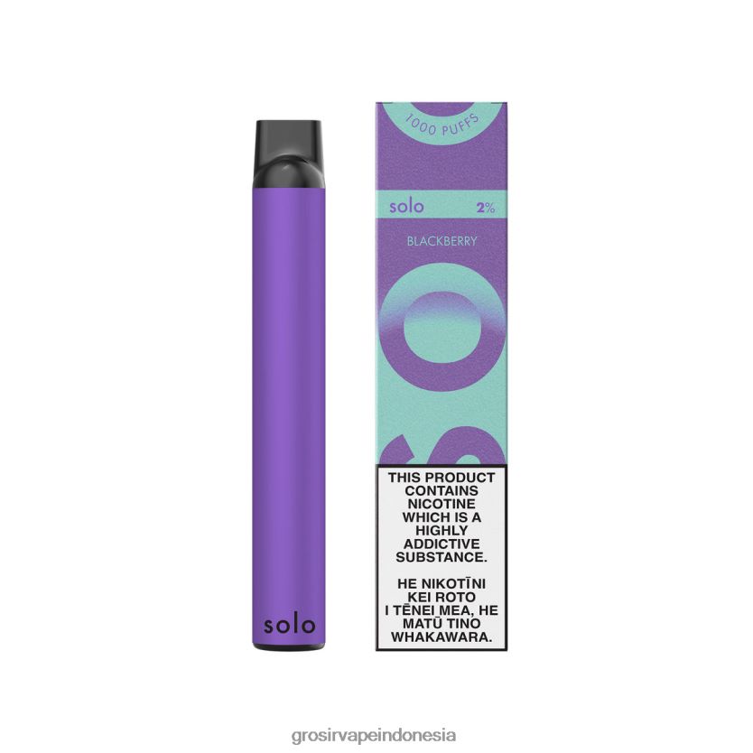 Grosir Vape Termurah 868FZ022 Solo koleksi surga vape sekali pakai blackberry