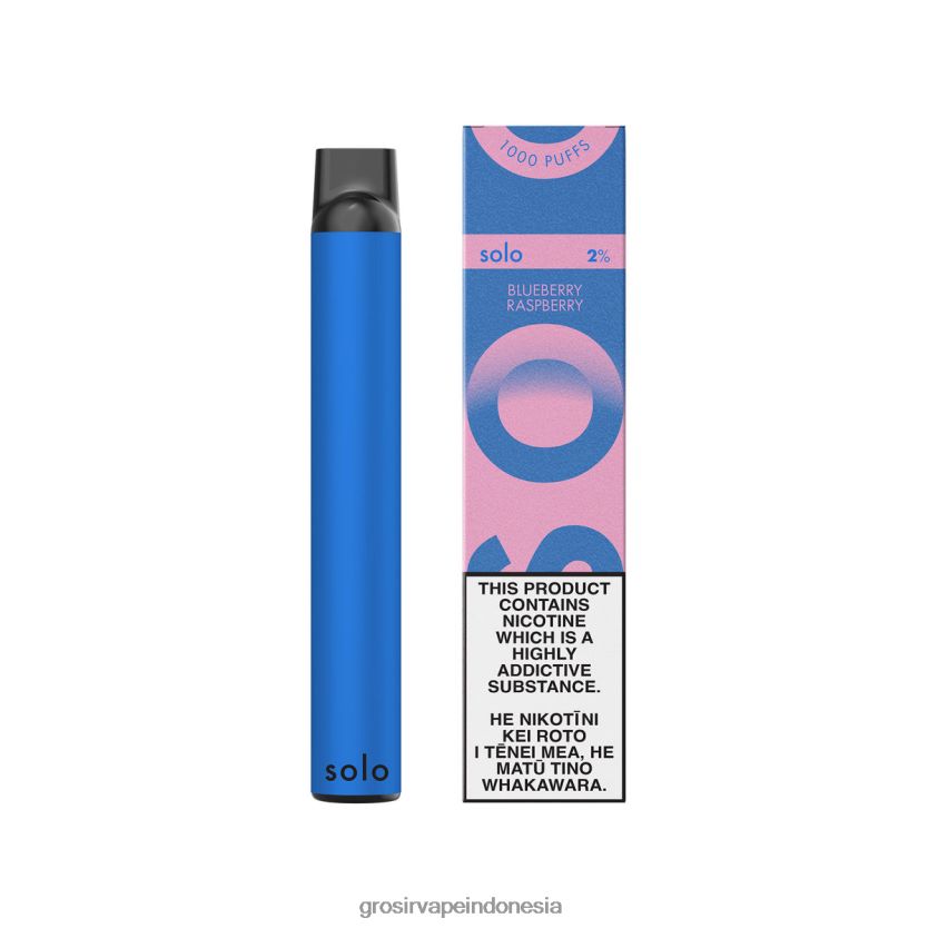 Vape Indonesia Bandung 868FZ019 Solo koleksi surga vape sekali pakai blueberry-raspberry