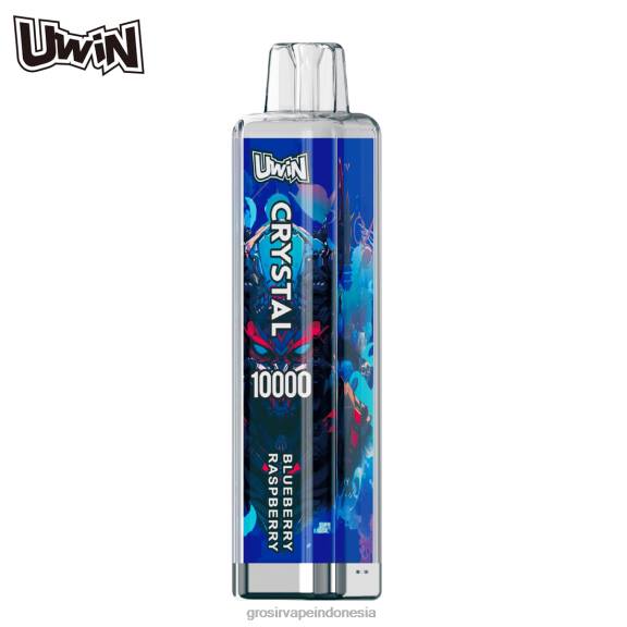 Grosir Vape Indonesia BB8041 UWIN CRYSTAL 10.000 vape sekali pakai blueberry-raspberry