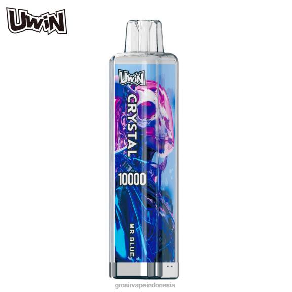 Grosir Vape Jakarta BB80415 UWIN CRYSTAL 10.000 vape sekali pakai Tuan biru