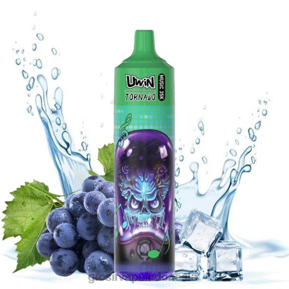 Grosir Liquid Vape BB80417 UWIN CRYSTAL 35k vape sekali pakai es anggur