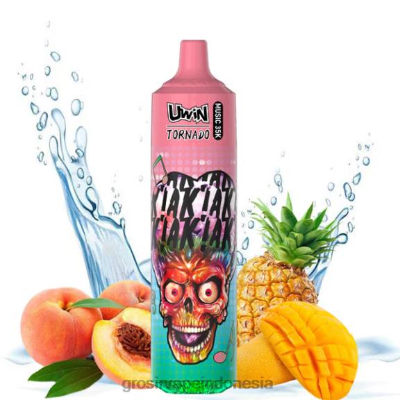 Grosir Vape Jakarta BB80425 UWIN CRYSTAL 35k vape sekali pakai nanas mangga persik
