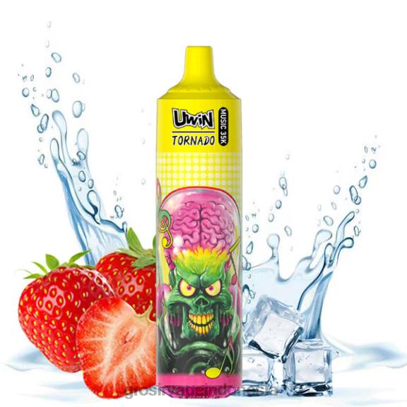 Grosir Vape Medan BB80424 UWIN CRYSTAL 35k vape sekali pakai es stroberi