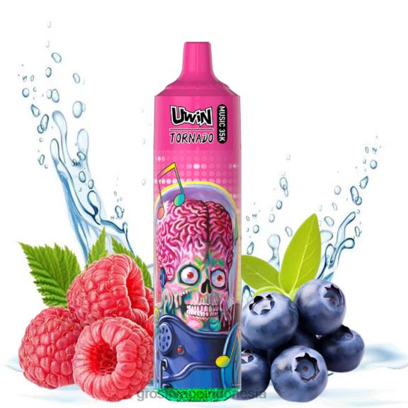 Grosir Vape Pekanbaru BB80416 UWIN CRYSTAL 35k vape sekali pakai blueberry-raspberry