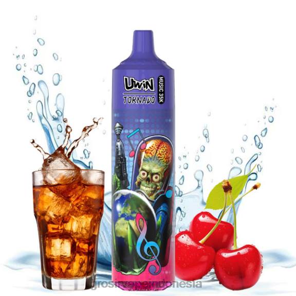 Grosir Vape Sidoarjo BB80428 UWIN CRYSTAL 35k vape sekali pakai ceri cola