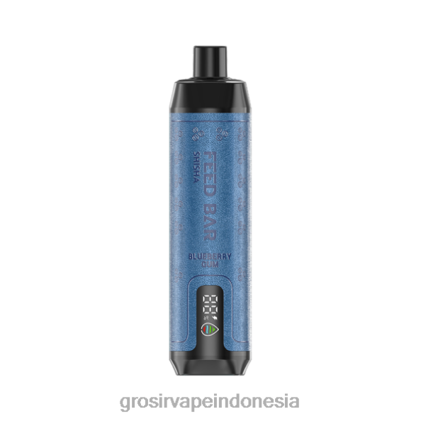 Grosir Vape Sidoarjo J22J298 Vapsolo SHISHA vape sekali pakai permen karet blueberry