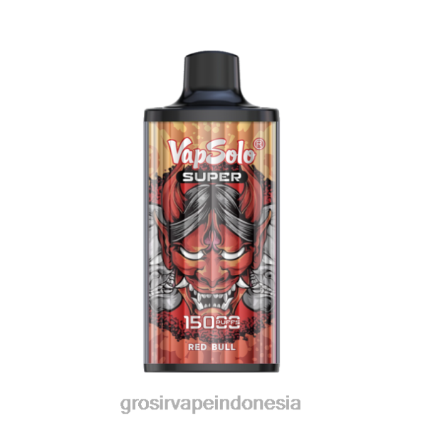 Grosir Vape Medan J22J2114 Vapsolo SUPER vape sekali pakai banteng merah