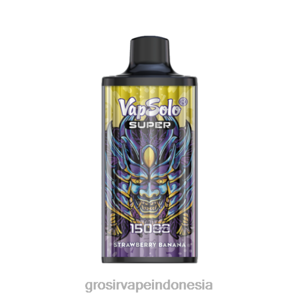 Grosir Vape Pekanbaru J22J2116 Vapsolo SUPER vape sekali pakai pisang stroberi