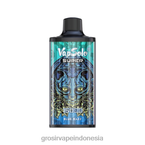 Grosir Vape Sidoarjo J22J2108 Vapsolo SUPER vape sekali pakai kegilaan biru