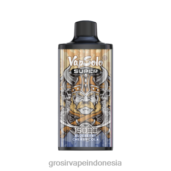 Vape Indonesia Bandung J22J2109 Vapsolo SUPER vape sekali pakai blueberry ceri cola
