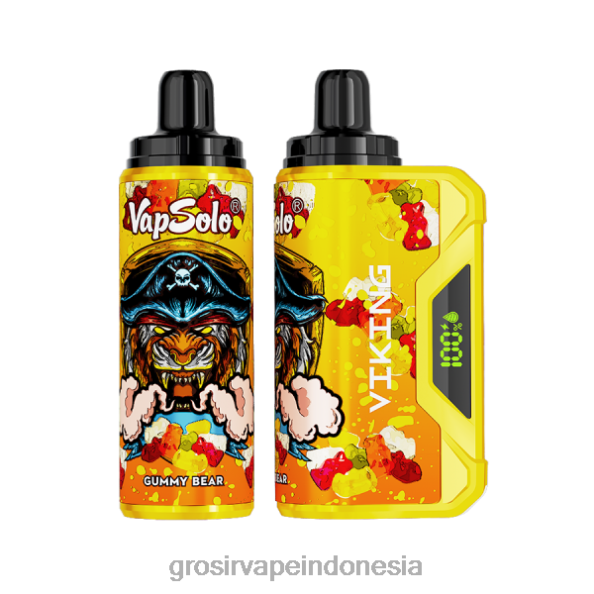 Grosir Vape Store J22J2133 Vapsolo VIKING vape sekali pakai beruang bergetah