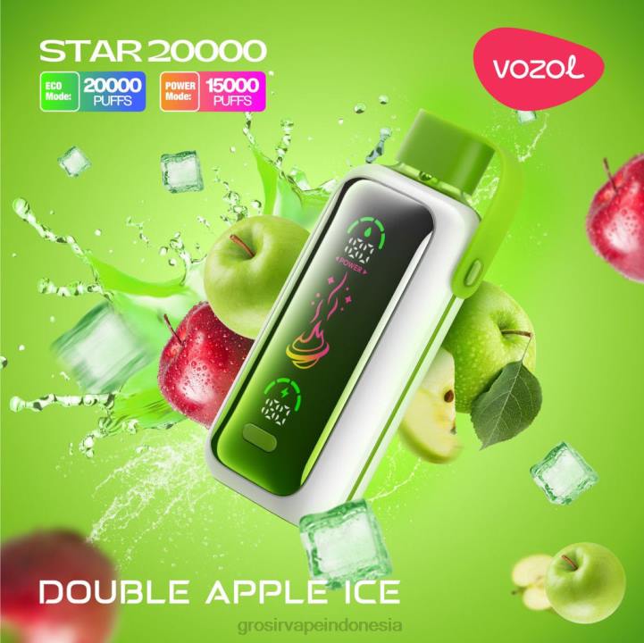 VOZOL STAR 20.000 es apel ganda 32NB7 Grosir Liquid Vape