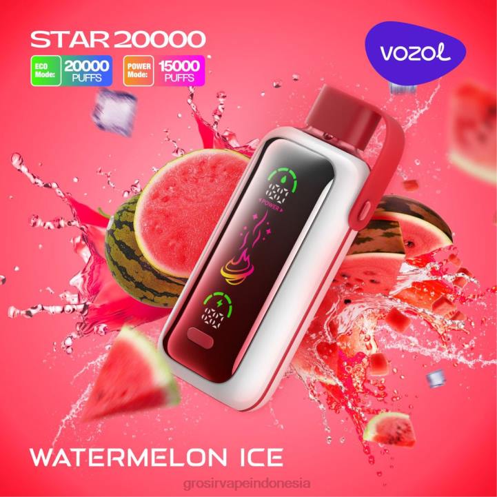 VOZOL STAR 20.000 es semangka 32NB3 Grosir Vape Store